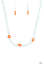 Load image into Gallery viewer, Paparazzi Accessories: Bewitching Beading - Orange Seed Bead Necklace