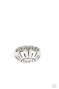 Paparazzi Accessories: Hope Rising - Silver Inspirational Ring
