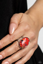 Load image into Gallery viewer, Paparazzi Accessories: Majestic Marbling - Red Ring