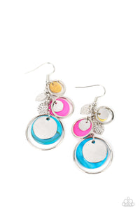 Paparazzi Accessories: Saved by the SHELL - Multi Earrings