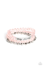 Load image into Gallery viewer, Paparazzi Accessories: Pray Always - Pink Inspirational Bracelet