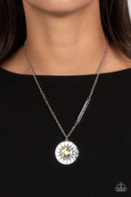 Load image into Gallery viewer, Paparazzi Accessories: Sundial Dance - Multi Iridescent Inspirational Necklace