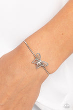 Load image into Gallery viewer, Paparazzi Accessories: Wings of Wonder - Multi Iridesecent Butterfly Bracelet