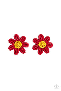 Paparazzi Accessories: Sensational Seeds - Red Earrings