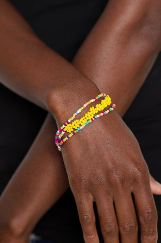 Paparazzi Accessories: Buzzworthy Botanicals - Multi Seed Bead Bracelet