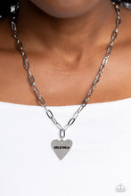 Load image into Gallery viewer, Paparazzi Accessories: Mama Cant Buy You Love - Silver Mothers Day Necklace