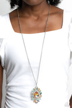 Load image into Gallery viewer, Paparazzi Accessories: Over the TEARDROP - Multi Iridescent Necklace