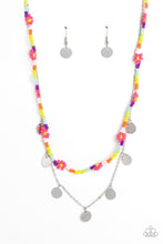 Load image into Gallery viewer, Paparazzi Accessories: Rainbow Dash - Pink Seed Bead Necklace