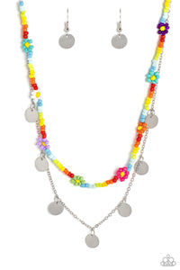 Paparazzi Accessories: Rainbow Dash - Multi Seed Bead Necklace