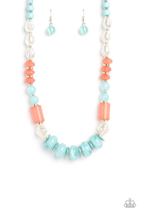 Paparazzi Accessories: A SHEEN Slate - Blue Necklace