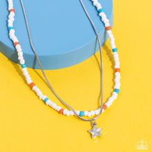 Load image into Gallery viewer, Paparazzi Accessories: Starry Serendipity - White Seed Bead Necklace