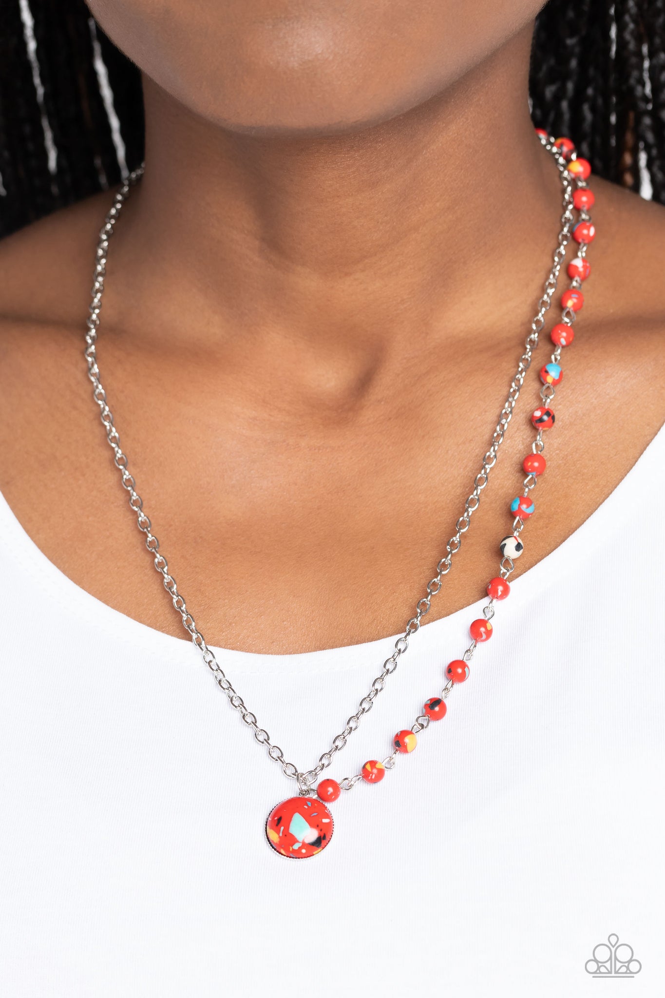 Paparazzi Accessories Walk This Broadway- Red Necklace – Bling by JessieK
