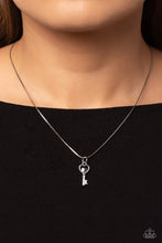 Load image into Gallery viewer, Paparazzi Accessories: LOVE-Locked - White Necklace