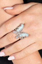 Load image into Gallery viewer, Paparazzi Accessories:  All Good WINGS - Blue Butterfly Ring