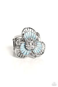 Paparazzi Accessories: Tropical Trillium - Blue Ring