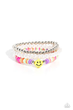 Load image into Gallery viewer, Paparazzi Accessories: Run a SMILE - Purple Bracelet