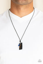Load image into Gallery viewer, Paparazzi: Mountain Scout - Black Leather Necklace - Jewels N’ Thingz Boutique