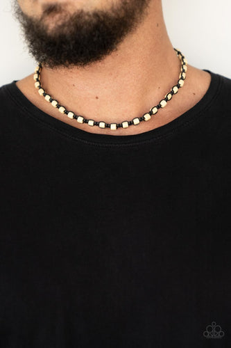 Paparazzi Accessories: Highland Hustler - Black Urban Necklace - Jewels N Thingz Boutique
