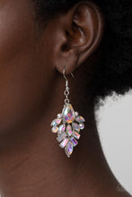 Load image into Gallery viewer, Paparazzi Accessories: Stellar-escent Elegance - Multi Iridescent Earrings