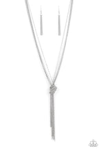 Load image into Gallery viewer, Paparazzi Accessories: KNOT All There - Silver Necklace