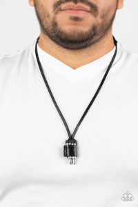 Paparazzi Accessories: On the Lookout - Black Urban Necklace