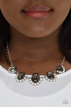 Load image into Gallery viewer, Paparazzi Accessories: The Queen Demands It - Silver Rhinestone Necklace - Jewels N Thingz Boutique