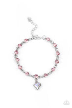 Load image into Gallery viewer, Paparazzi Accessories: Sweet Sixteen - Pink Iridescent Bracelet
