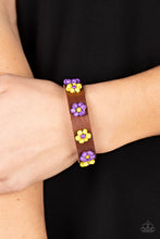 Load image into Gallery viewer, Paparazzi Accessories: Flowery Frontier - Purple Bracelet