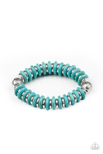 Load image into Gallery viewer, Paparazzi Accessories: Eco Experience  - Blue/Turquoise Bracelet - Jewels N Thingz Boutique