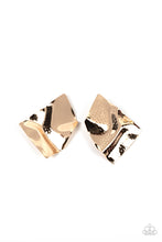 Load image into Gallery viewer, Paparazzi Accessories: Modern Maverick - Gold Oversized Earrings