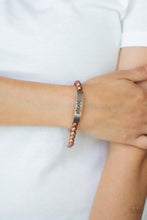 Load image into Gallery viewer, Paparazzi Accessories: Mom Squad - Brass Bracelet