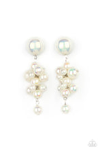 Load image into Gallery viewer, Paparazzi Accessories: Dont Rock The YACHT - Multi Pearl Iridescent Earrings