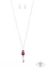 Load image into Gallery viewer, Paparazzi: Unlock Every Door - Red Iridescent Necklace - Jewels N’ Thingz Boutique