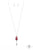 Paparazzi: Unlock Every Door - Red Iridescent Necklace - Jewels N’ Thingz Boutique