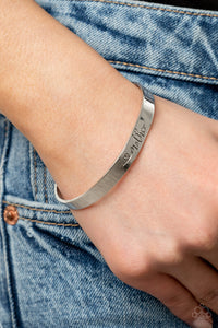 Paparazzi Accessories: Sweetly Named - Silver Mothers Day Bracelet