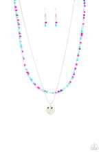 Load image into Gallery viewer, Paparazzi Accessories: Candy Store - Blue Seed Bead Necklace
