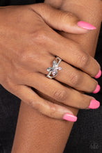 Load image into Gallery viewer, Paparazzi Accessories: Fetching Flutter - Pink Butterfly Ring