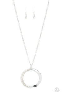 Paparazzi Accessories: Encrusted Elegance Necklace & Artistically Adorned Bracelet - Multi SET