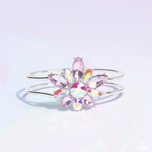 Paparazzi Accessories: Chic Corsage - Multi Iridescent Bracelet - Life of the Party