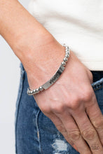 Load image into Gallery viewer, Paparazzi Accessories: Mom Squad - Silver Bracelet