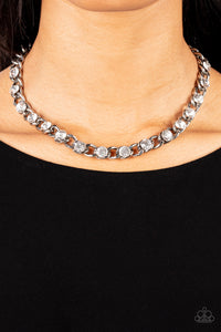 Paparazzi Accessories: Major Moxie - White Necklace