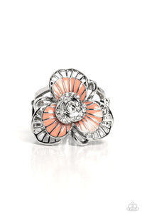 Paparazzi Accessories: Tropical Trillium - Orange Ring