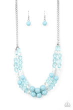Load image into Gallery viewer, Paparazzi Accessories: Vera-CRUZIN - Blue Iridescent Necklace