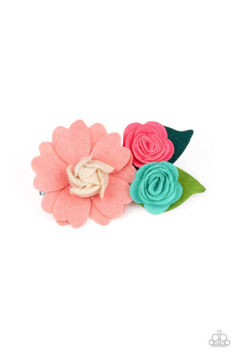 Paparazzi: Flower Patch Posh - Multi Hair Clip - Jewels N’ Thingz Boutique