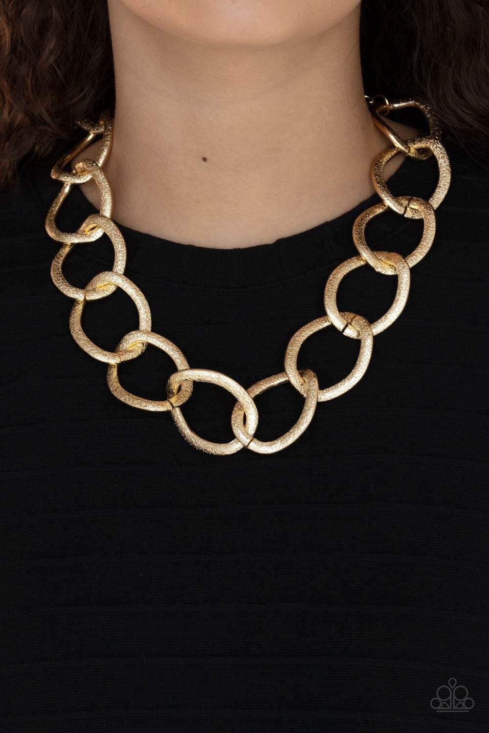 Boldly bronx store gold necklace