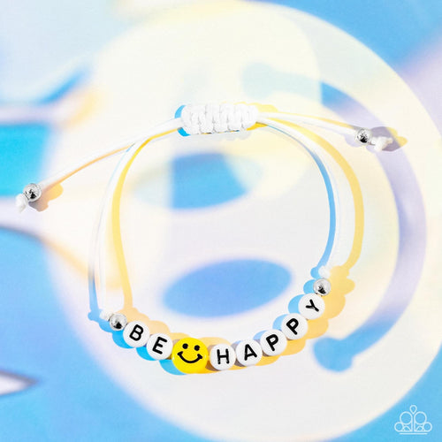 Paparazzi Accessories: I Love Your Smile - White Bracelet