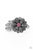 Paparazzi Accessories: Botanical Bravado - Pink Rhinestone Bracelet