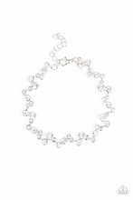 Load image into Gallery viewer, Paparazzi Accessories: Starlit Stunner - White Rhinestone Bracelet - Jewels N Thingz Boutique