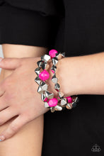 Load image into Gallery viewer, Paparazzi Accessories: A Perfect TENACIOUS - Pink Bracelet