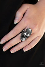 Load image into Gallery viewer, Paparazzi Accessories: Fabulously Folded - Black Ring - Jewels N Thingz Boutique